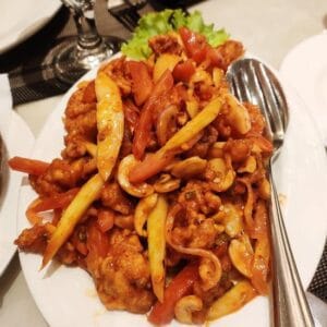 Cashew Nut Salad at panorama restaurant