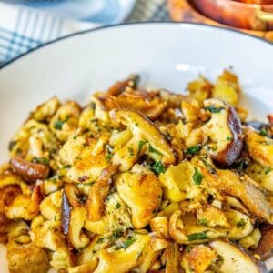 Roasted Mushroom at panorama restaurant