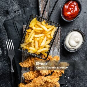 Chicken-Finger-With-French-Fries