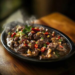 Beef-Sizzling